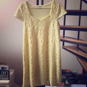 Yellow dress from Francesca’s